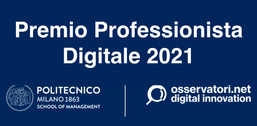 Riconoscimenti & Premi_Premio Professionista Digitale 2021