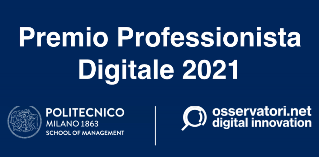 Toffoletto De Luca Tamajo_Premio Professionista Digitale 2021