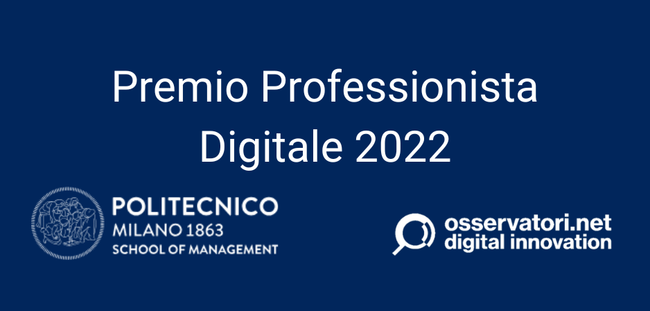 Osservatorio PoliMi – Toffoletto De Luca Tamajo Professionista Digitale 2022