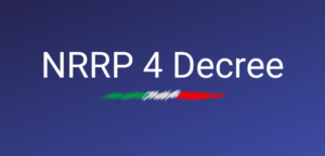 Publication of new NRRP 4 Decree