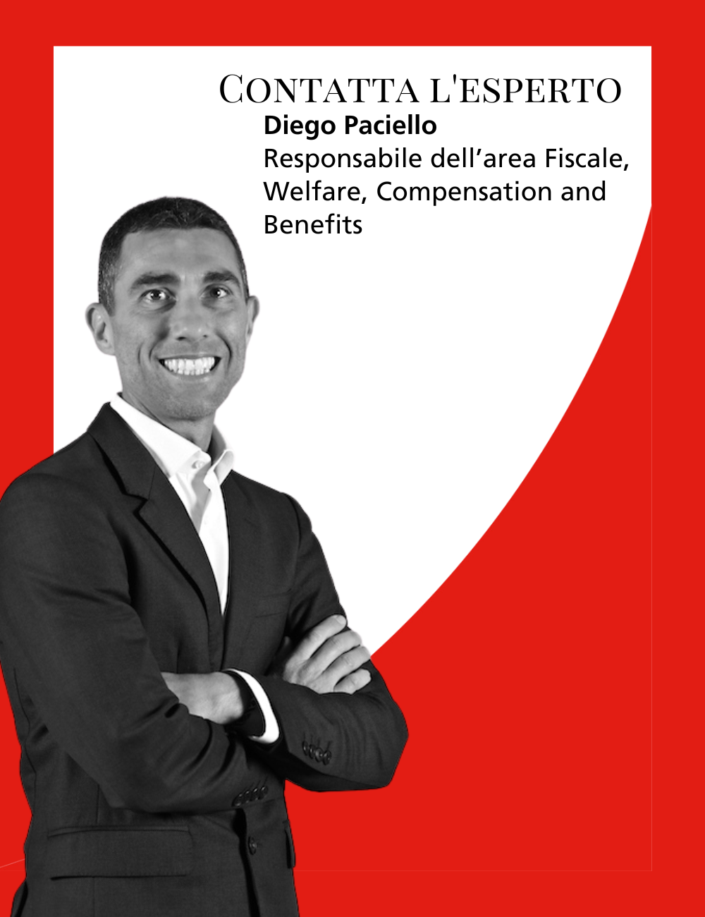 Foto di Diego Paciello, esperto HR Tax