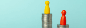 Pawns on coins